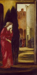 ダナエとブレイゼンタワー、1872年 作： Edward Burne Jones